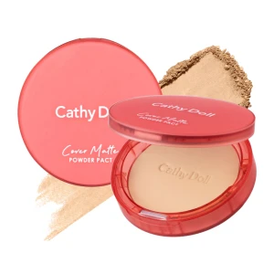 HSD 07/2025 Phấn Nền Cathy Doll Mịn Lì 02 Light Beige - Da Sáng 12g