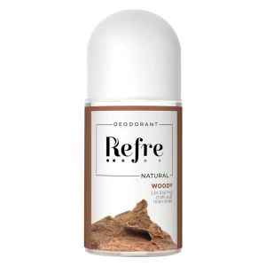 HSD 08/2025 Lăn Khử Mùi Refre Natural Chiết Xuất Hương Gỗ 40ml