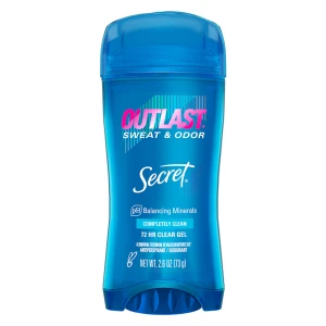 HSD 09/2025 Gel Khử Mùi Secret Giảm Tiết Mồ Hôi Completely Clean 73g