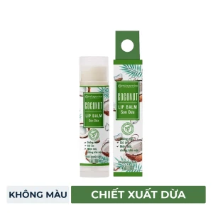 HSD 09/2025 Son Dưỡng Môi Milaganics Dừa Dưỡng Ẩm, Giảm Thâm Môi 4.5g