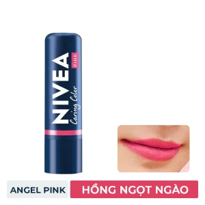 HSD 09/2025 Son Trang Điểm Dưỡng Môi Nivea Hồng Ngọt Ngào 4.8g