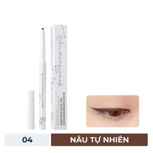 HSD 10/2025 Chì Kẻ Mắt B.O.M Siêu Mảnh Lâu Trôi 04 Màu Nâu Tự Nhiên 0.1g