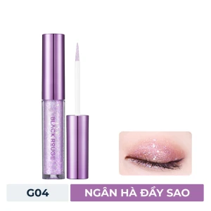 HSD 10/2025 Gel Nhũ Mắt Black Rouge - G04 Ngân Hà Đầy Sao 14.1g