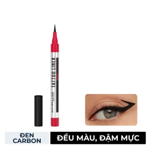 HSD 11/2025 Bút Kẻ Mắt Nước Maybelline Đậm Màu Không Lem Trôi 1g