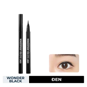 HSD 11/2025 Kẻ Mắt Nước B.O.M Lâu Trôi Màu Đen 01 Wonder Black 0.5g