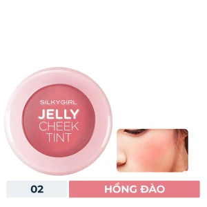 HSD 11/2025 Má Hồng Dạng Thạch Silkygirl Màu Hồng Đào 02 Lollipop 3g