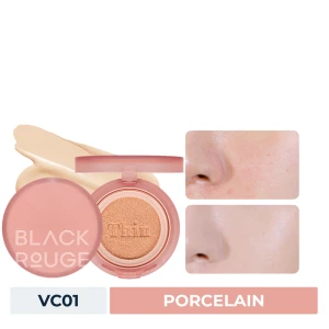 HSD 11/2025 Phấn Nước Black Rouge Thin Layer Velour VC01 Porcelain 12g