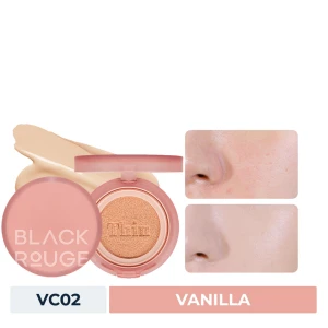 HSD 11/2025 Phấn Nước Black Rouge Thin Layer Velour VC02 Vanilla 12g