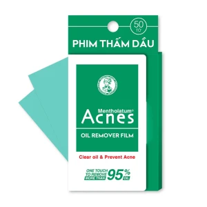 HSD 11/2025 Phim Thấm Dầu Acnes Oil Remover Film 50 Tờ