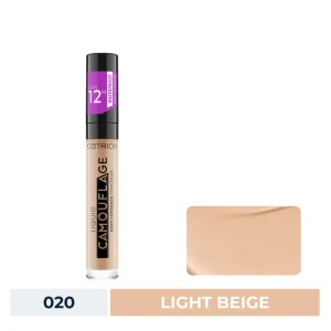 HSD 12/2025 Che Khuyết Điểm Catrice 12H Lâu Trôi 020 Light Beige 5ml