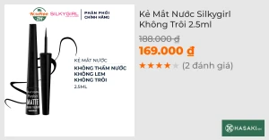 Kẻ Mắt Nước Silkygirl Không Trôi 2.5ml