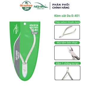 Kềm Cắt Da Kềm Nghĩa Thép Chuyên Dụng Mạ Mờ D.401