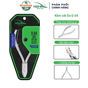 Kềm Cắt Da Kềm Nghĩa Thép Không Gỉ D.04 (Mũi 14)