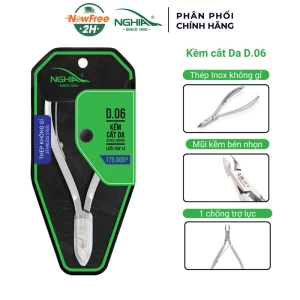 Kềm Cắt Da Kềm Nghĩa Thép Không Gỉ D.06 (Mũi 14)