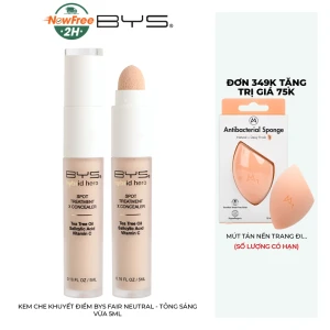 Kem Che Khuyết Điểm BYS Fair Neutral - Tông Sáng Vừa 5ml