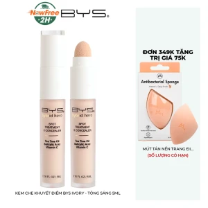 Kem Che Khuyết Điểm BYS Ivory - Tông Sáng 5ml