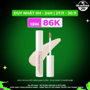 Kem Che Khuyết Điểm Judydoll Dạng Lỏng - 01 Da Sáng Tự Nhiên 3.2g