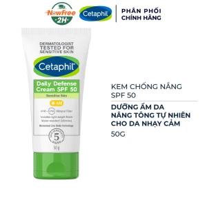 Kem Chống Nắng Cetaphil Vật Lý Cho Da Nhạy Cảm SPF50 50g