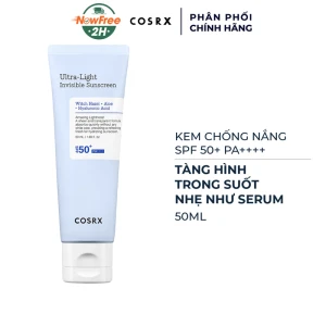 Kem Chống Nắng Cosrx Mỏng Nhẹ, Trong Suốt 50ml
