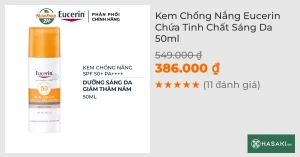 Kem Chống Nắng Eucerin Chứa Tinh Chất Sáng Da 50ml