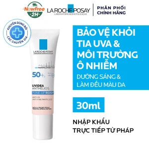 Kem Chống Nắng La Roche-Posay Nâng Tông Sáng Ánh Hồng 30ml