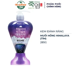 Kem Đánh Răng Bamboo Salt Muối Hồng Himalaya (Tím) 285g