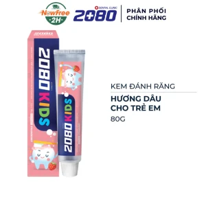 Kem Đánh Răng Dental Clinic 2080 Hương Dâu Cho Trẻ Em 80g