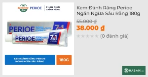 Kem Đánh Răng Perioe Ngăn Ngừa Sâu Răng 180g