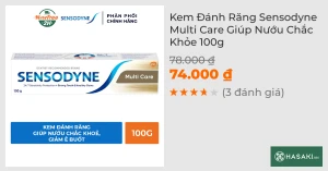 Kem Đánh Răng Sensodyne Multi Care Giúp Nướu Chắc Khỏe 100g