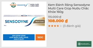 Kem Đánh Răng Sensodyne Multi Care Giúp Nướu Chắc Khỏe 160g