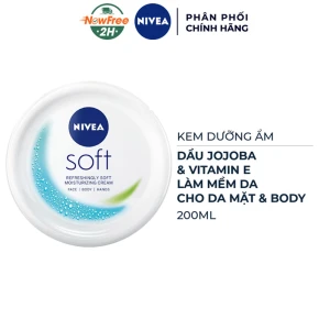 Kem Dưỡng Ẩm Nivea Làm Mềm Da 200ml