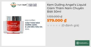 Kem Dưỡng Angel's Liquid Giảm Thâm Nám Chuyên Biệt 50ml