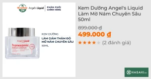 Kem Dưỡng Angel's Liquid Làm Mờ Nám Chuyên Sâu 50ml