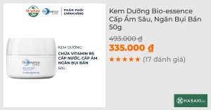 Kem Dưỡng Bio-essence Cấp Ẩm Sâu, Ngăn Bụi Bẩn 50g