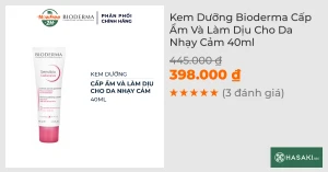Kem Dưỡng Bioderma Cấp Ẩm Và Làm Dịu Cho Da Nhạy Cảm 40ml