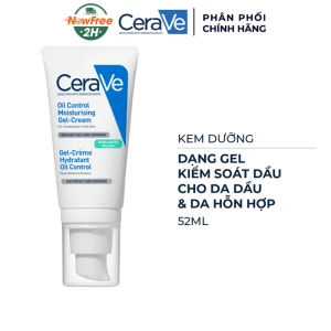 Kem Dưỡng CeraVe Dạng Gel Kiềm Dầu Cho Da Dầu & Hỗn Hợp 52ml