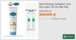 Kem Dưỡng Cetaphil Làm Dịu Hăm Tã Cho Bé 70g