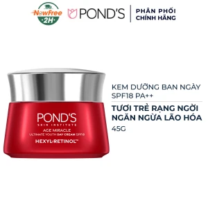 Kem Dưỡng Da Pond's Ngăn Ngừa Lão Hoá Cho Ban Ngày 45g