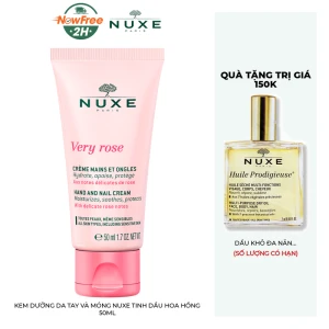 Kem Dưỡng Da Tay Và Móng Nuxe Tinh Dầu Hoa Hồng 50ml