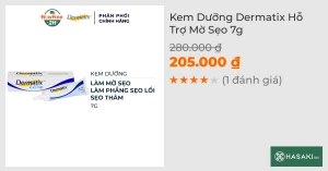 Kem Dưỡng Dermatix Hỗ Trợ Mờ Sẹo 7g
