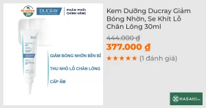 Kem Dưỡng Ducray Giảm Bóng Nhờn, Se Khít Lỗ Chân Lông 30ml