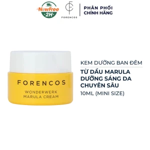 Kem Dưỡng Forencos Dầu Marula Dưỡng Sáng Da Ban Đêm 10ml