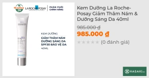 Kem Dưỡng La Roche-Posay Giảm Thâm Nám & Dưỡng Sáng Da 40ml