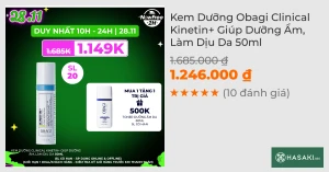 Kem Dưỡng Obagi Clinical Kinetin Giúp Dưỡng Ẩm, Làm Dịu Da 50ml