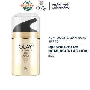 Kem Dưỡng Olay Total Effects Dịu Nhẹ Ngừa Lão Hóa Ban Ngày 50g