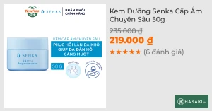 Kem Dưỡng Senka Cấp Ẩm Chuyên Sâu 50g