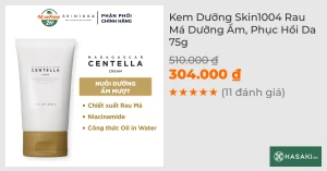 Kem Dưỡng Skin1004 Rau Má Dưỡng Ẩm, Phục Hồi Da 75g
