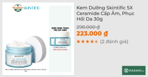 Kem Dưỡng Skintific 5X Ceramide Cấp Ẩm, Phục Hồi Da 30g