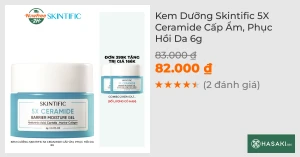 Kem Dưỡng Skintific 5X Ceramide Cấp Ẩm, Phục Hồi Da 6g