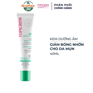 Kem Dưỡng Topicrem Giảm Bóng Nhờn Cho Da Mụn 40ml